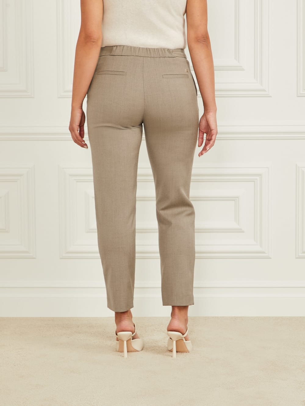 Roberta Wool-Blend Pant
