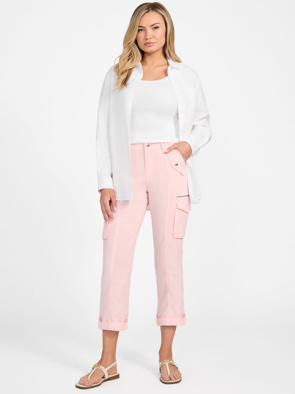Nessi Linen Cargo Pants