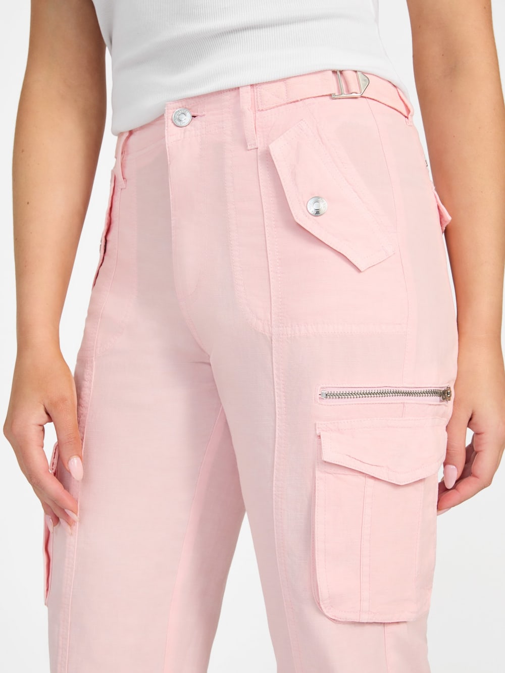 Nessi Linen Cargo Pants