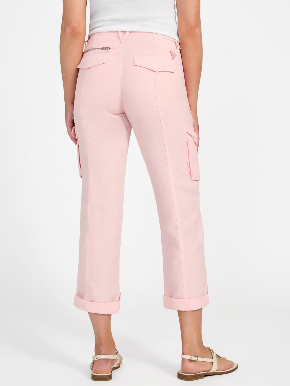 Nessi Linen Cargo Pants