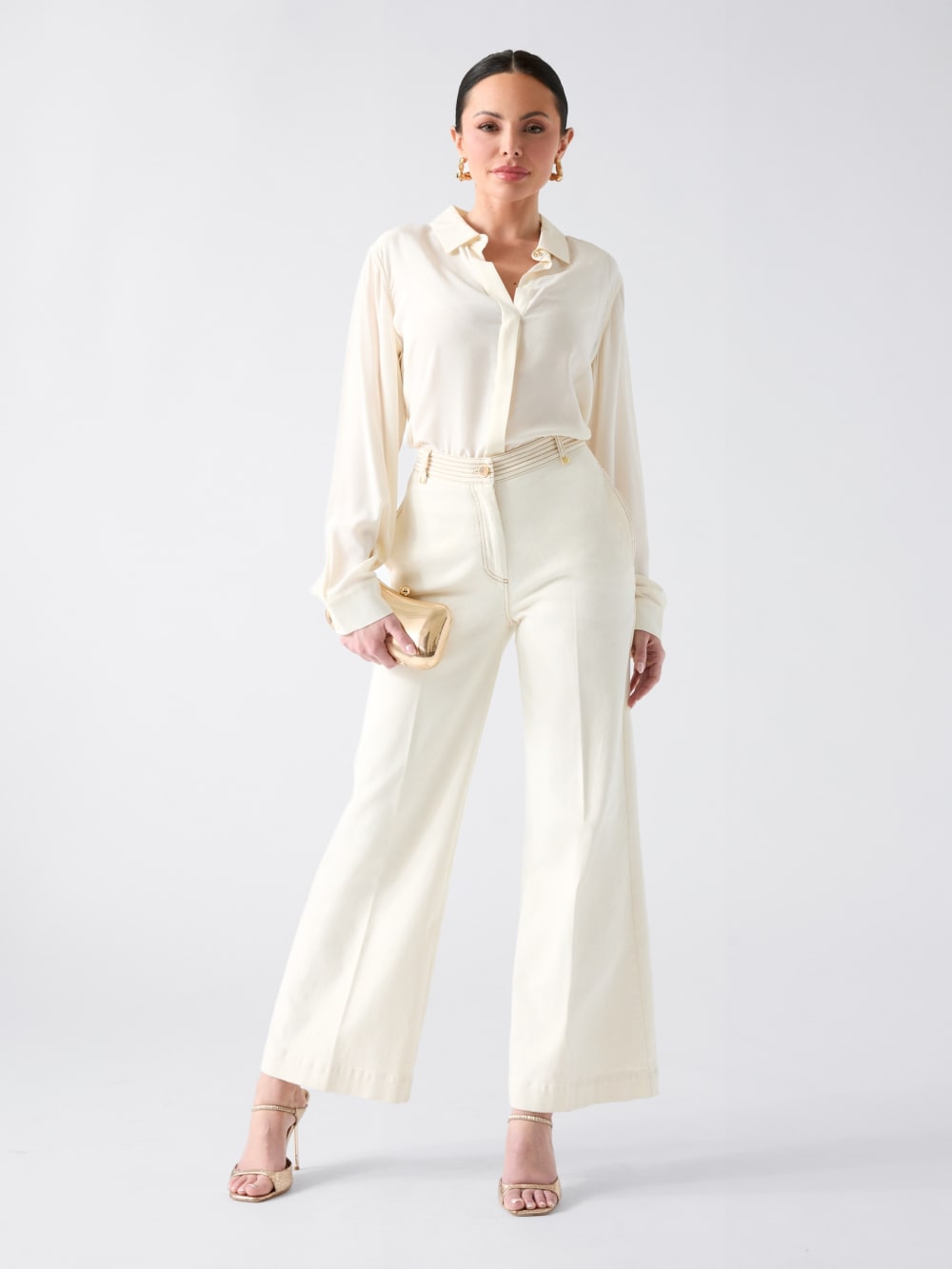 Naomi Wide-Leg Denim Pant