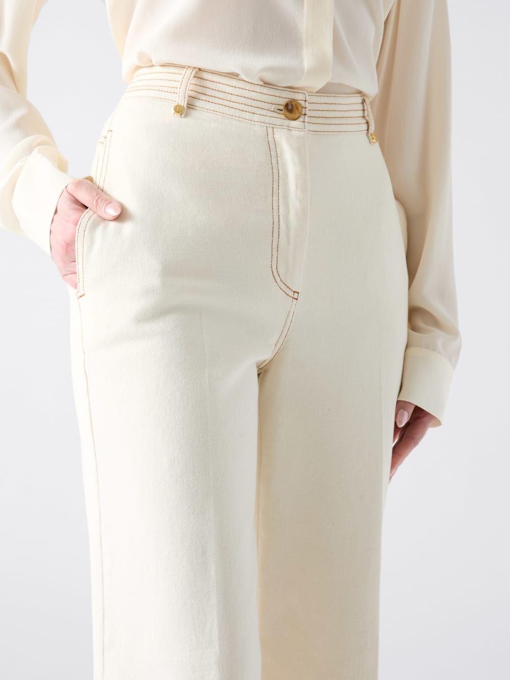 Naomi Wide-Leg Denim Pant