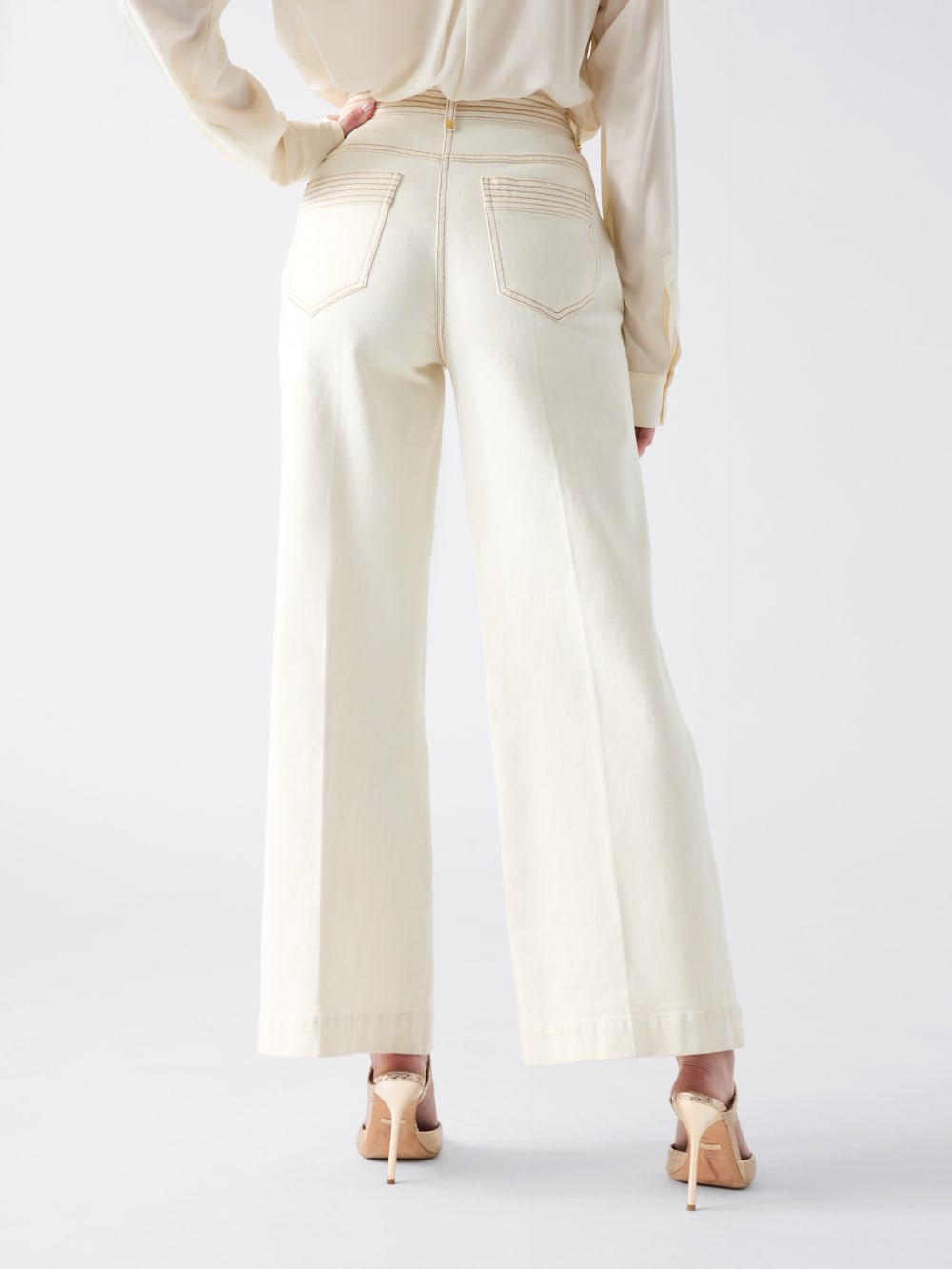 Naomi Wide-Leg Denim Pant
