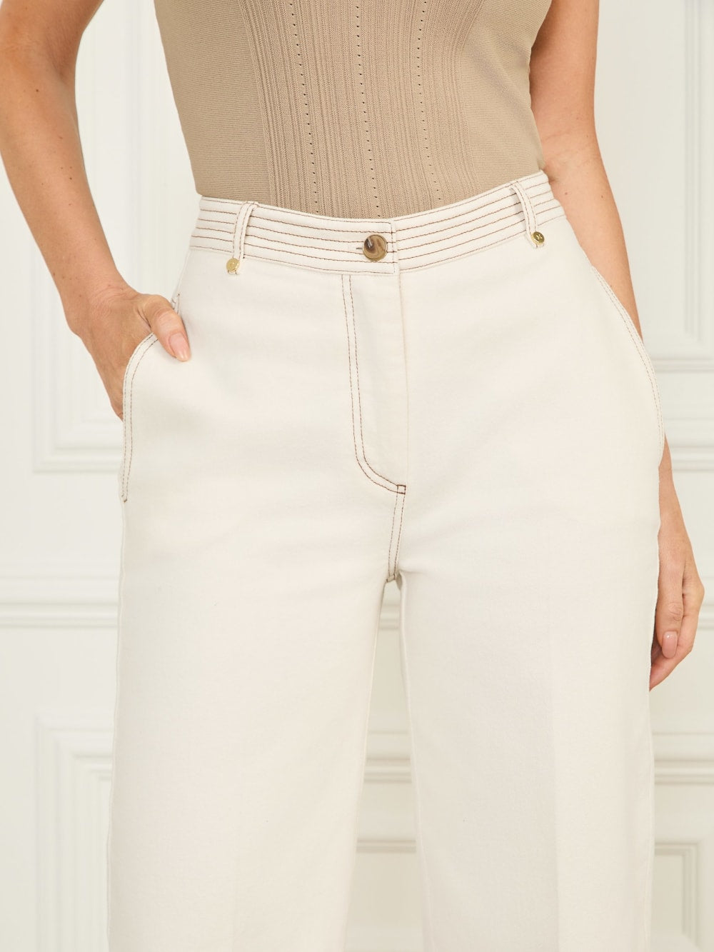 Naomi Wide-Leg Denim Pant