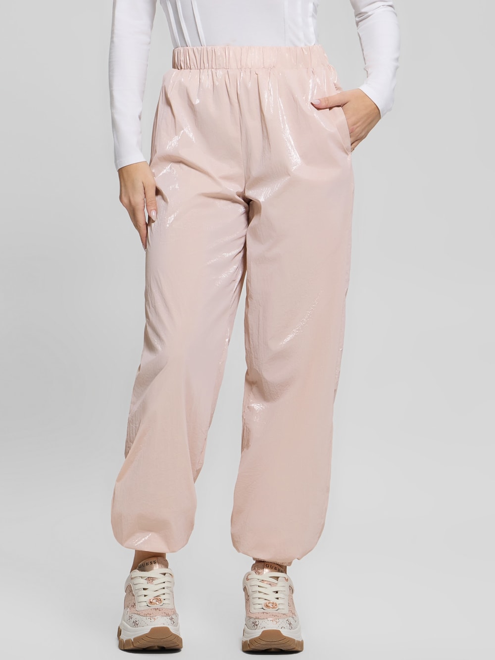 Chris Nylon Jogger Pants