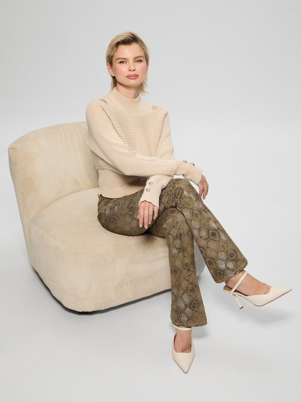 Sexy Flare Python Jeans
