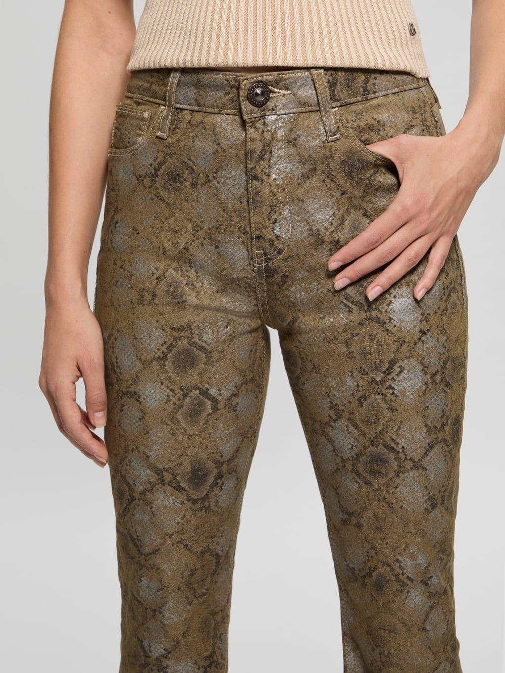 Sexy Flare Python Jeans