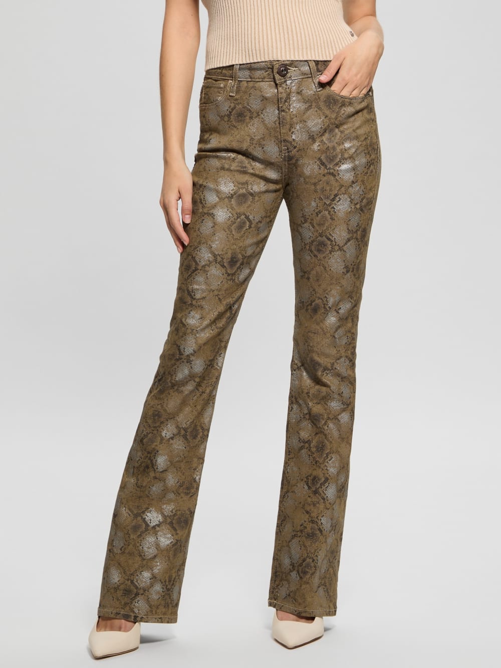 Sexy Flare Python Jeans