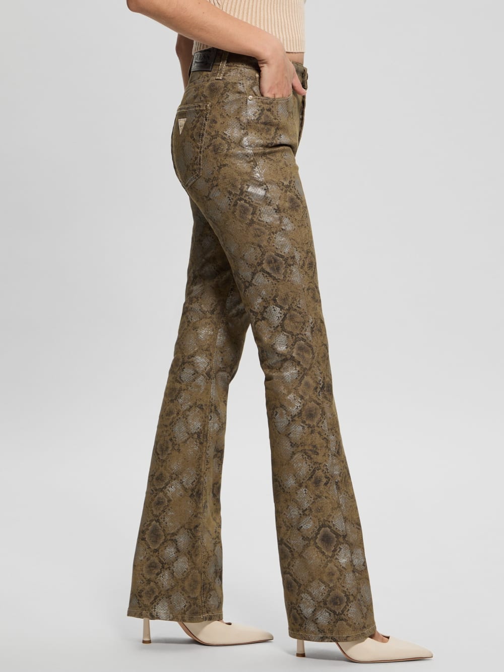 Sexy Flare Python Jeans