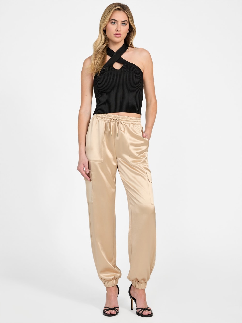 Slim fit cargo joggers