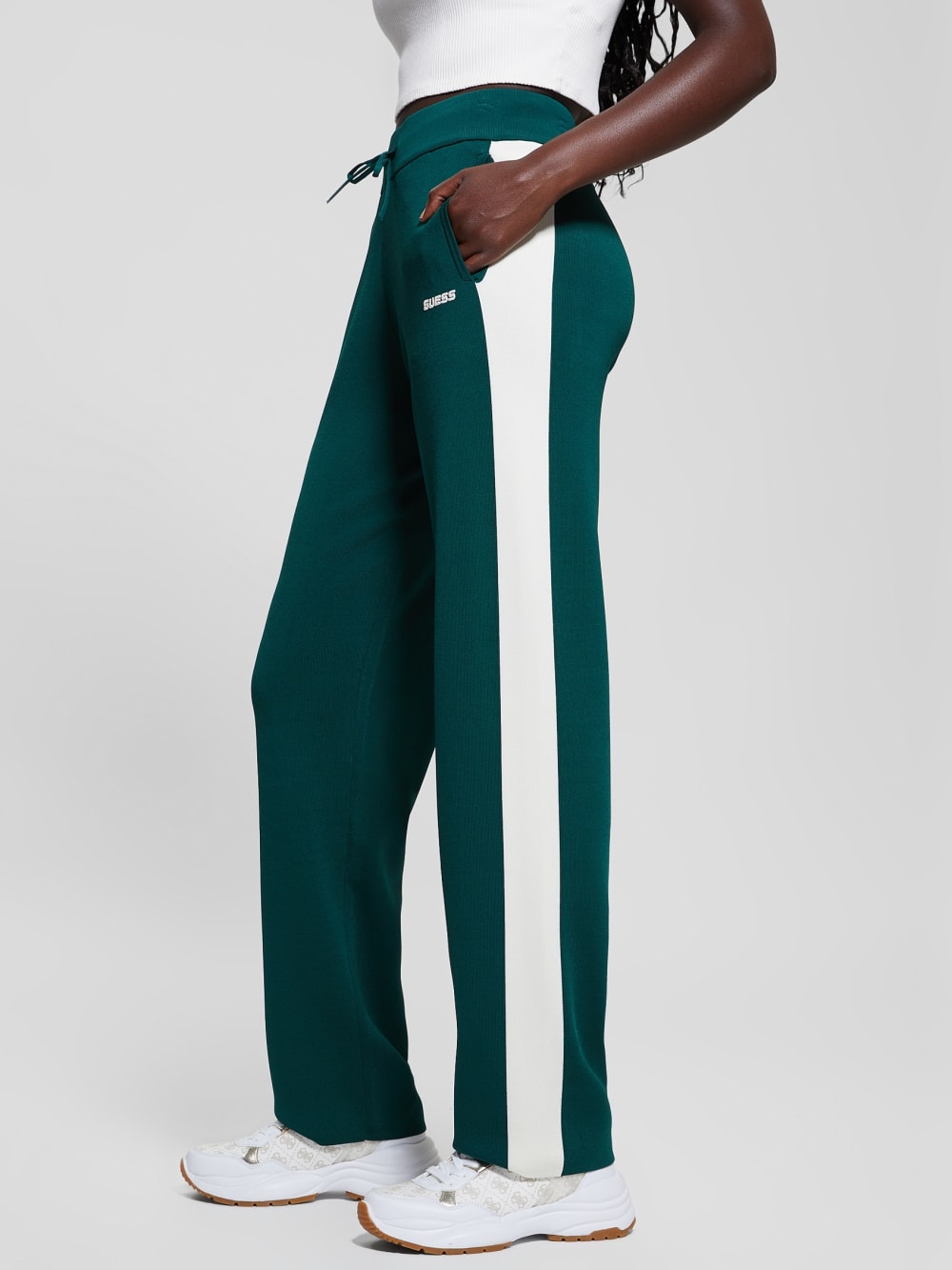 Michela Stripe Sweater Pants