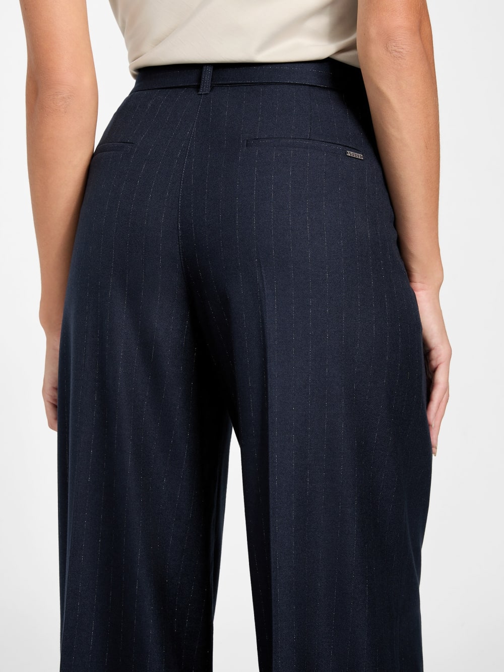Eco Zanita Pinstripe Relaxed Pants