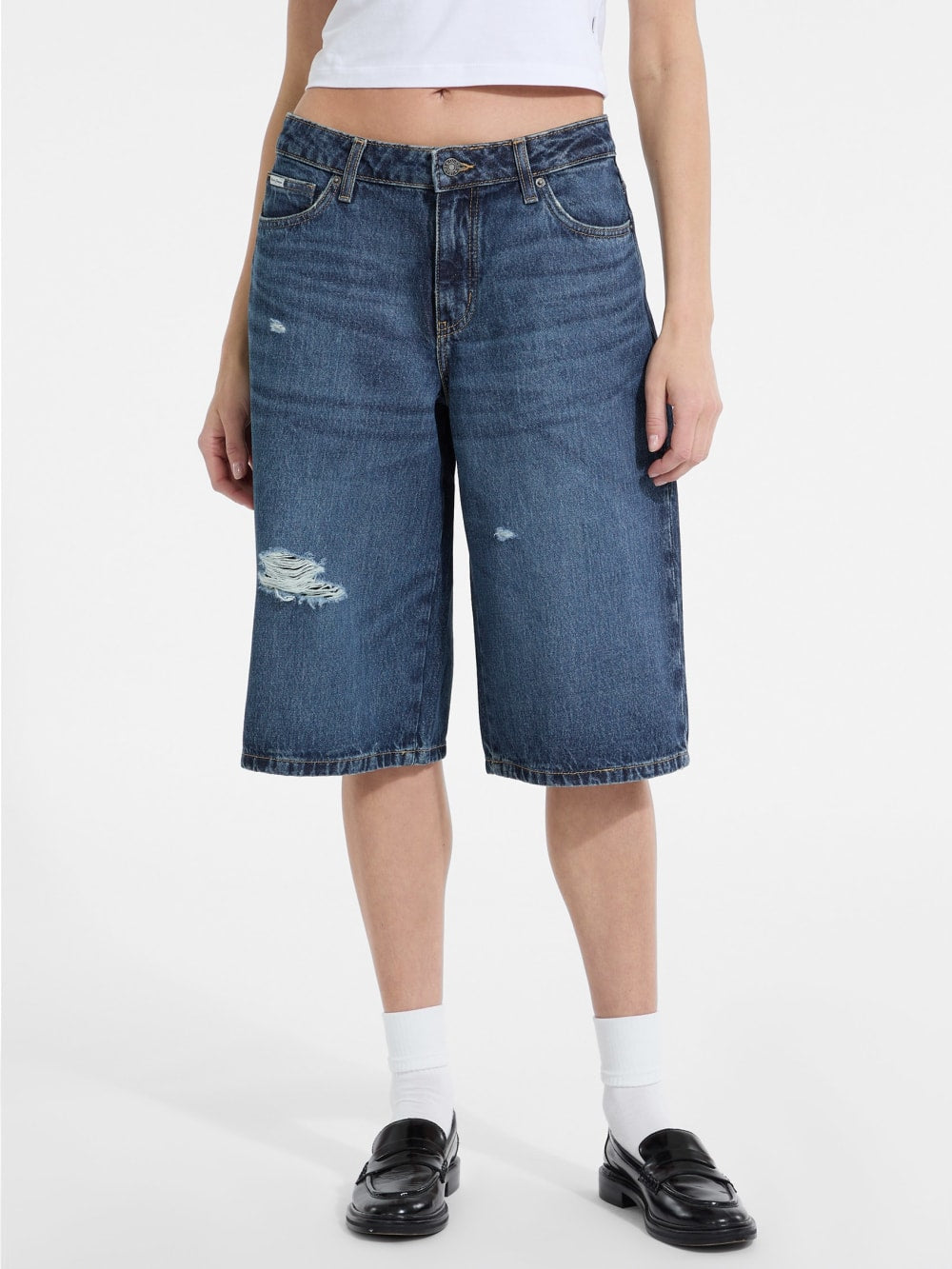 Baggy Denim Shorts
