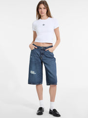 Baggy Denim Shorts