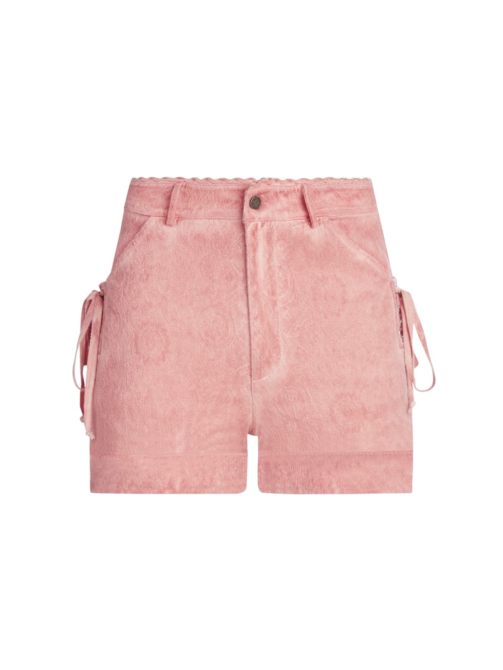 textured shorts