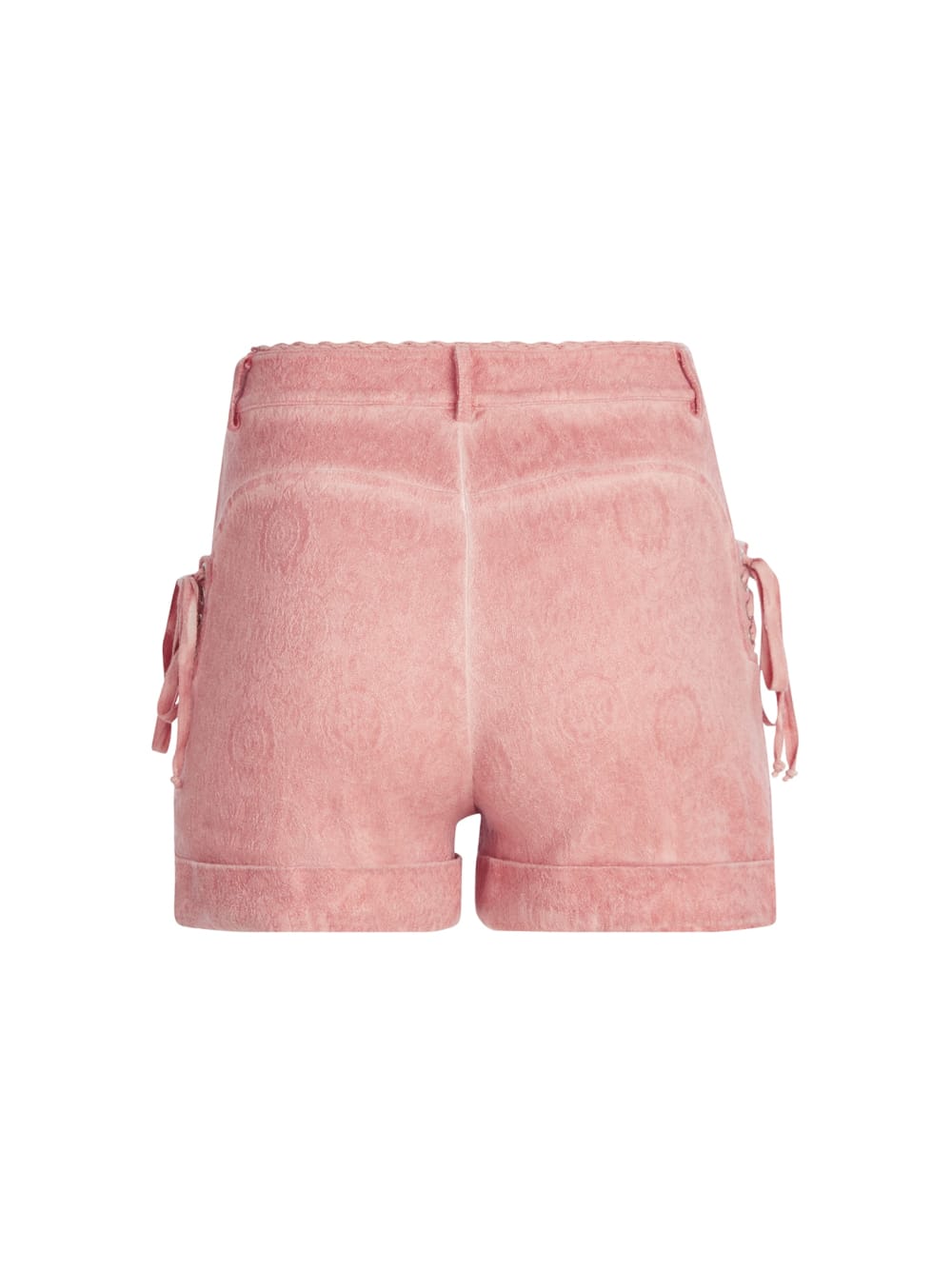 textured shorts
