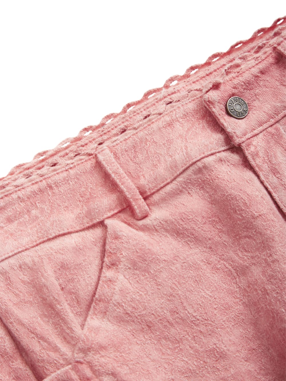 textured shorts