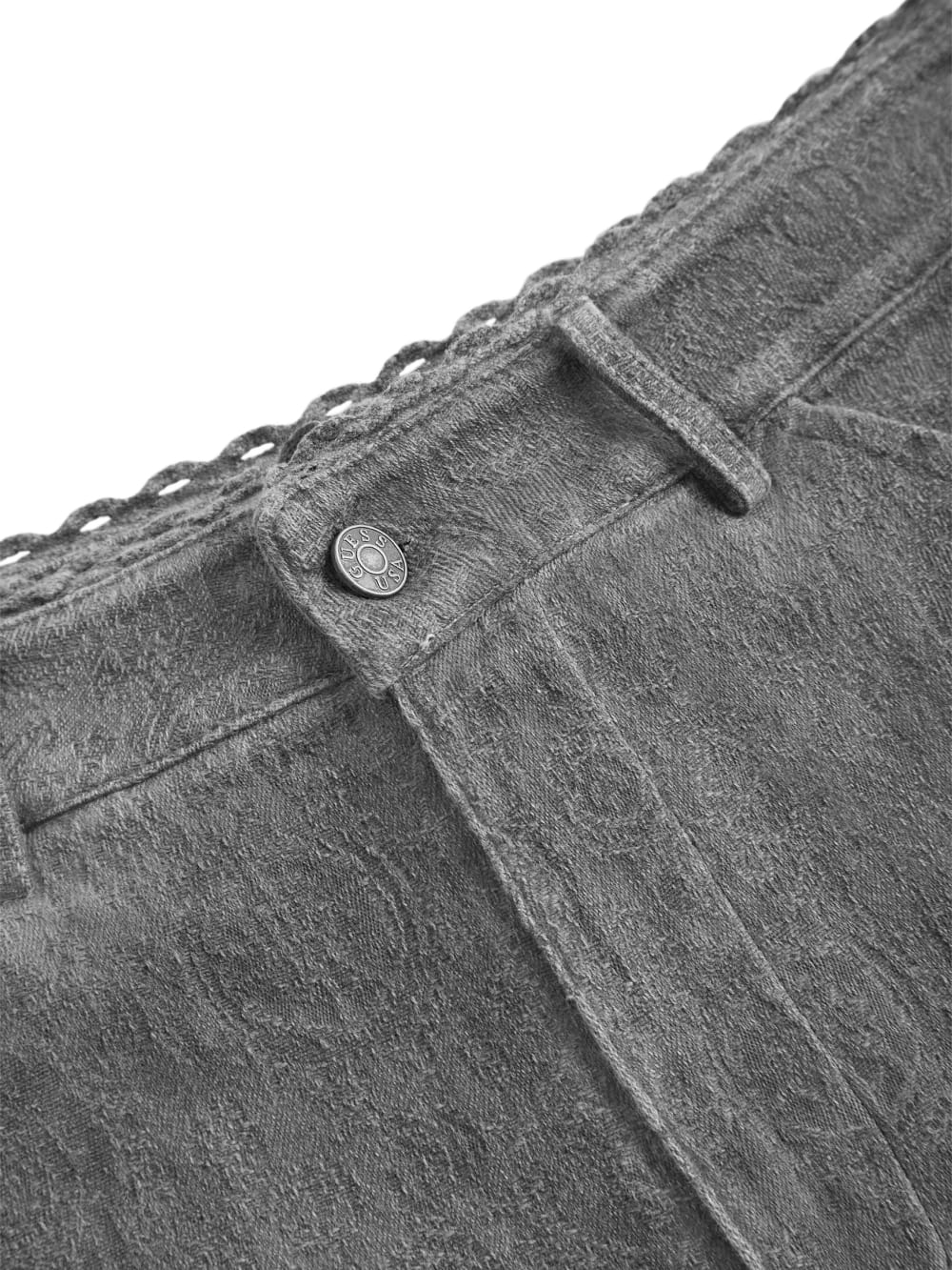 textured shorts