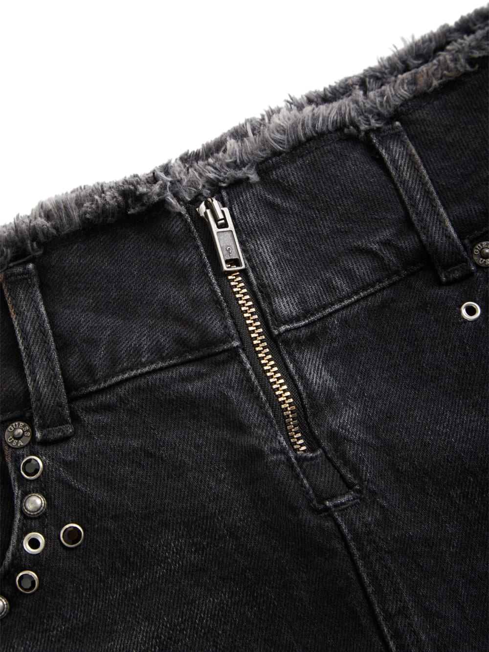 western denim skirt