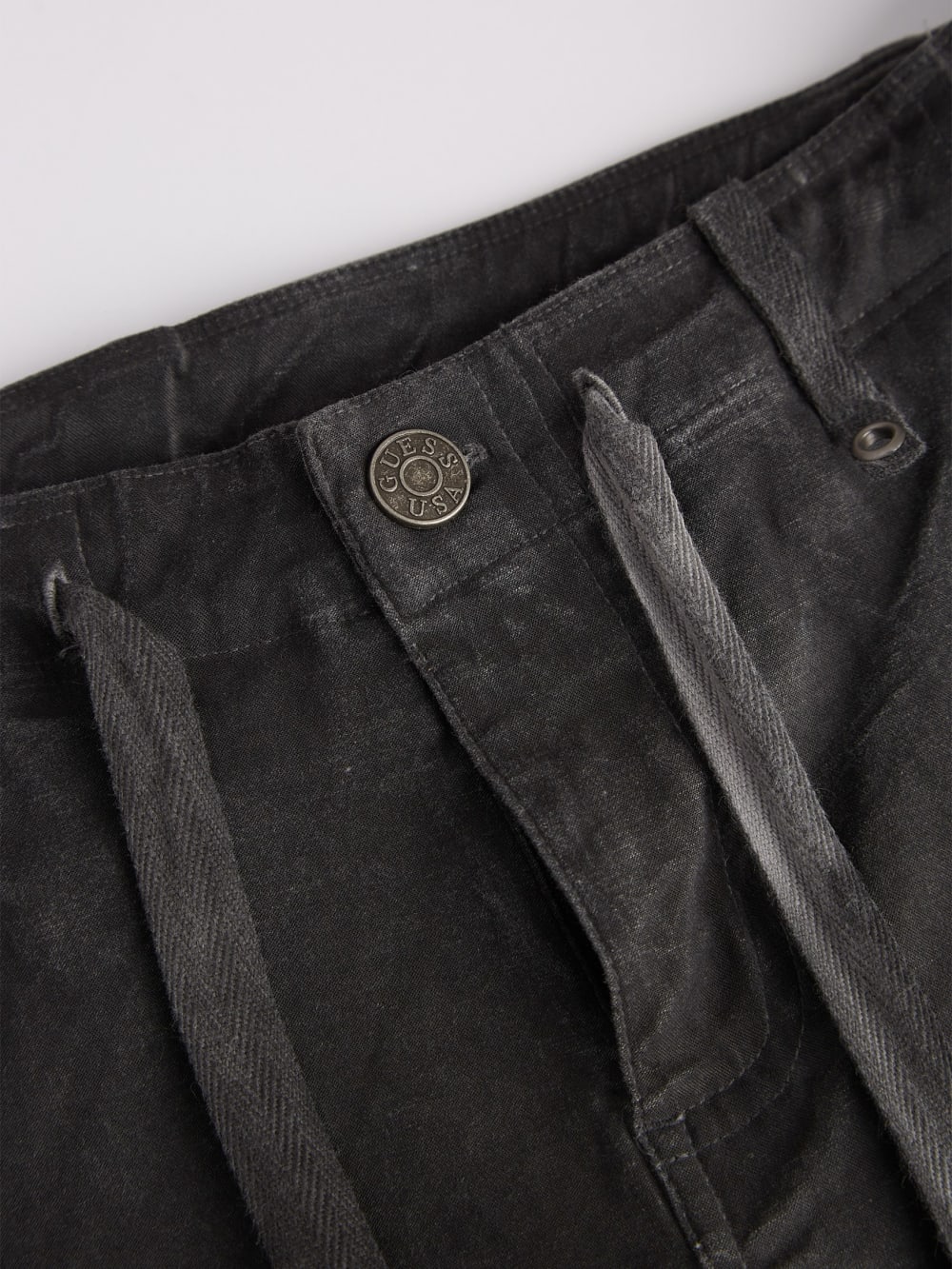 Washed Canvas Shorts