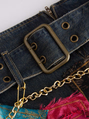Mini Denim Skirt