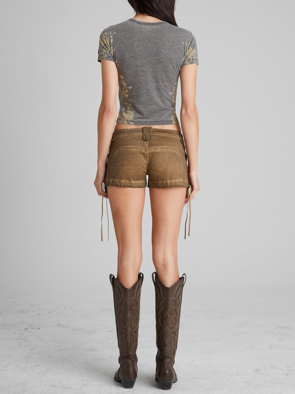 Washed Canvas Shorts