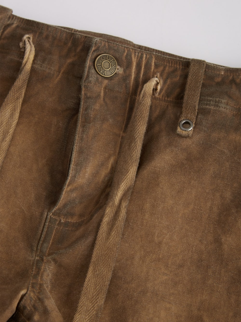 Washed Canvas Shorts