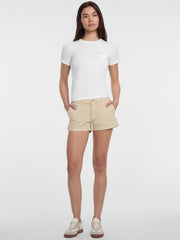 Denim Utility Shorts