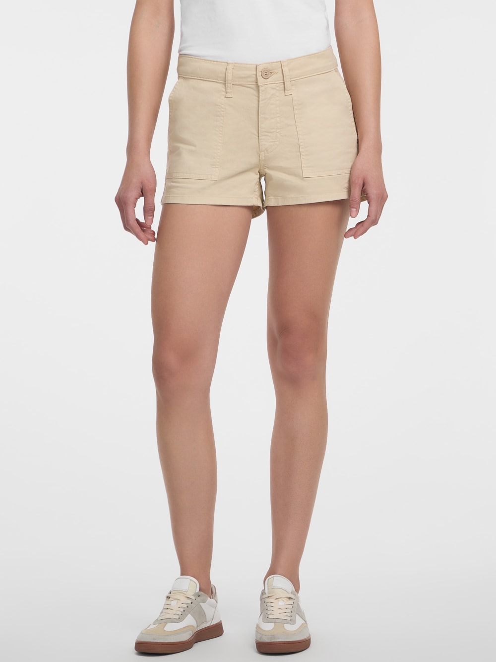 Denim Utility Shorts