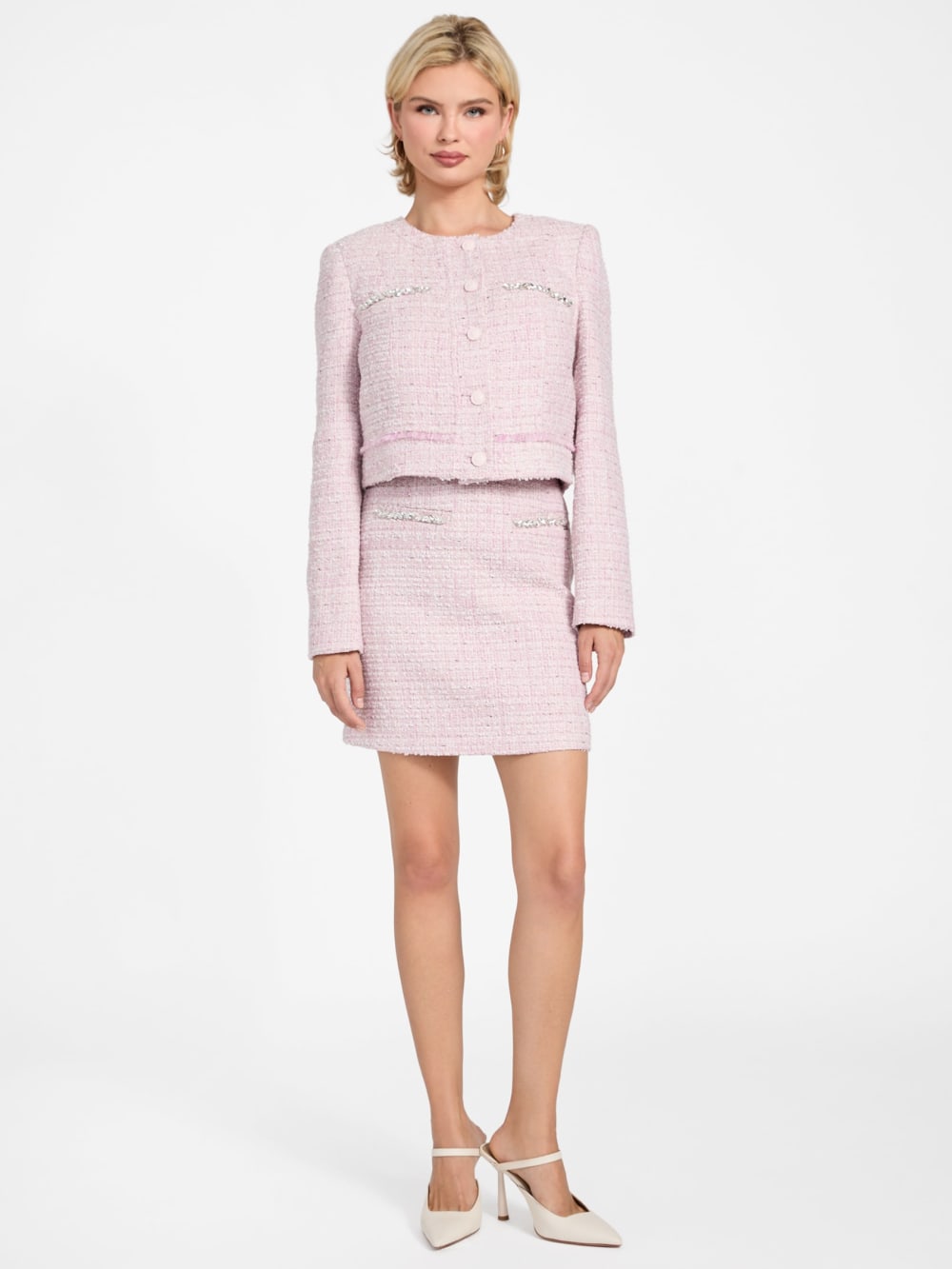 Eco Clotilde Tweed Skirt