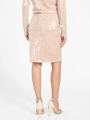 Lavinia Sequin Pencil Skirt