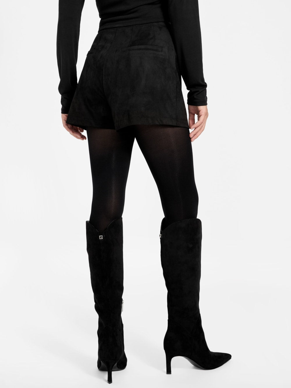 Erin Suede Shorts