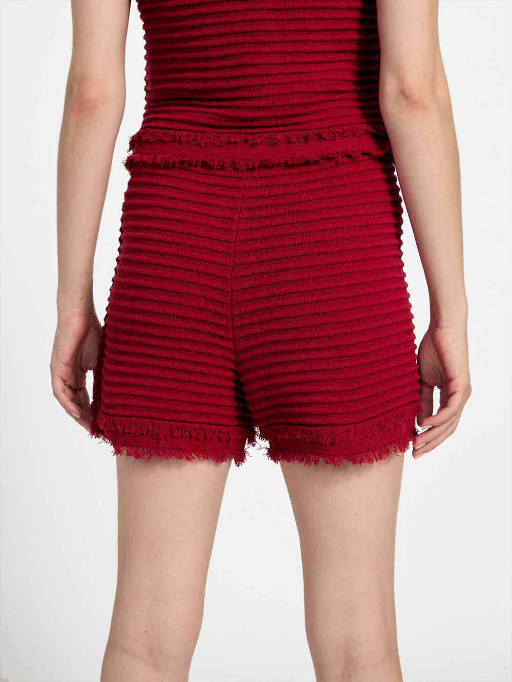 Eco Malina Ottoman Boucl  Skort