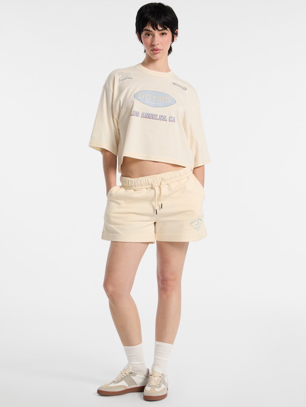 GUESS Originals Eco Distressed Shorts