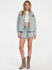 Relaxed Midi Shorts