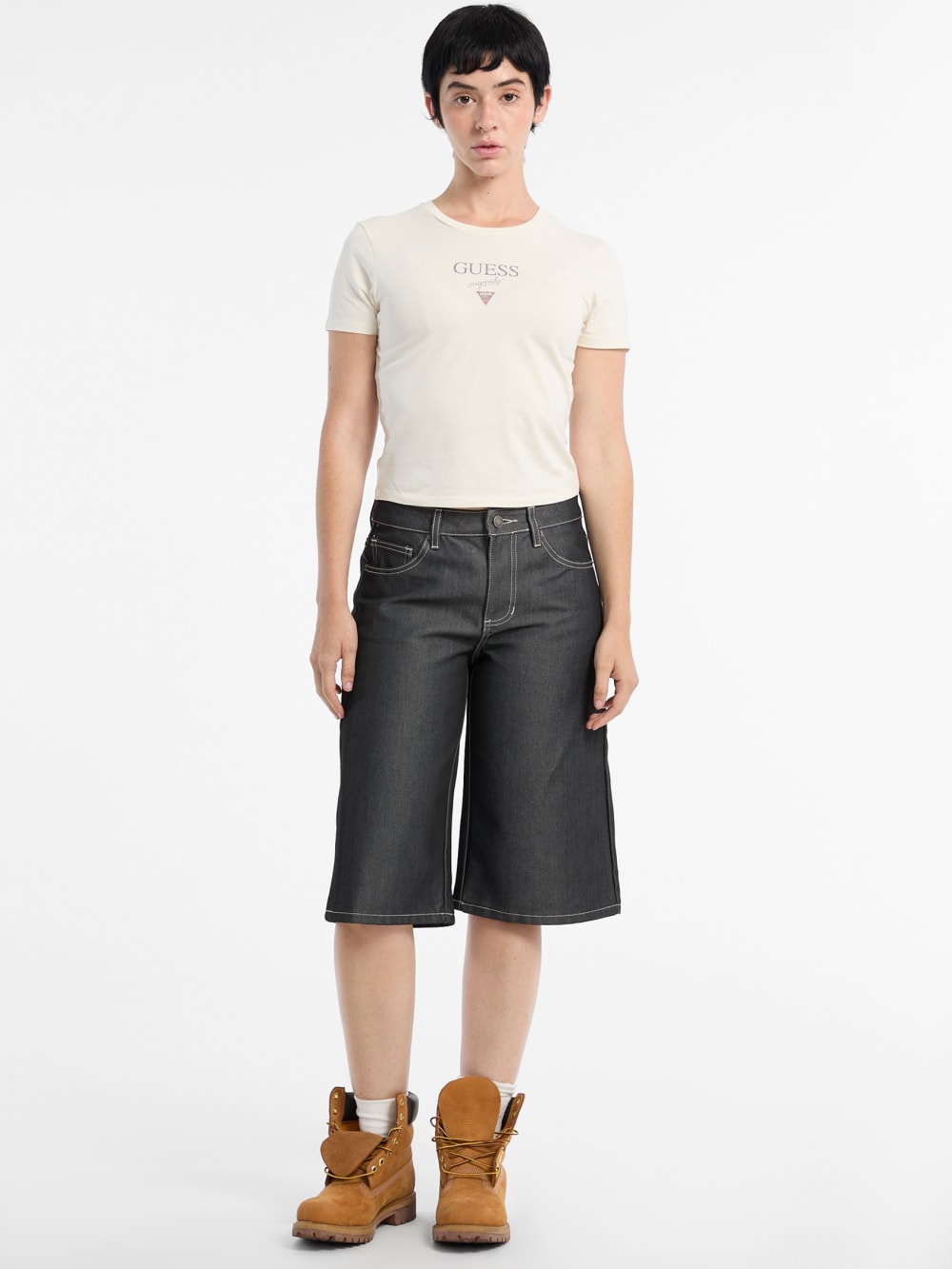 GUESS Originals Metallic Bermuda Shorts