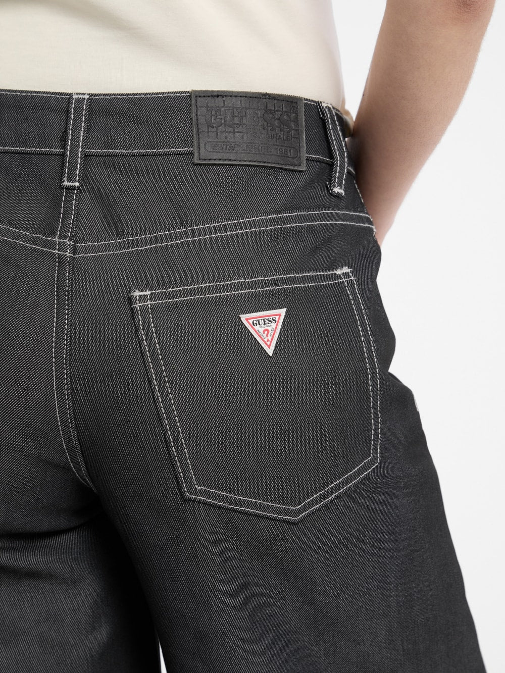 GUESS Originals Metallic Bermuda Shorts