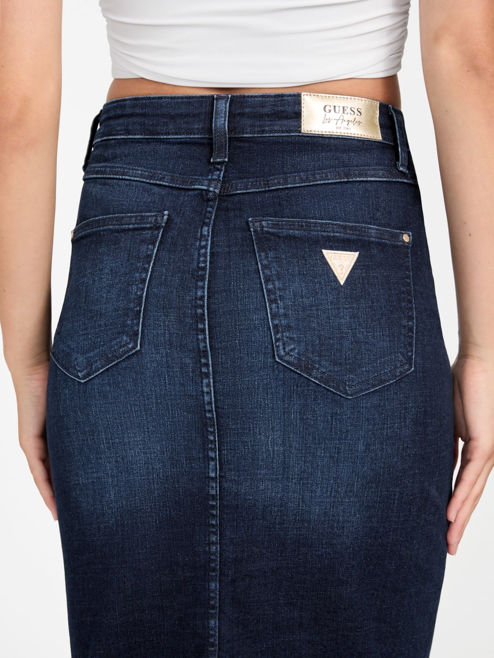 Eco Riley Denim Pencil Skirt
