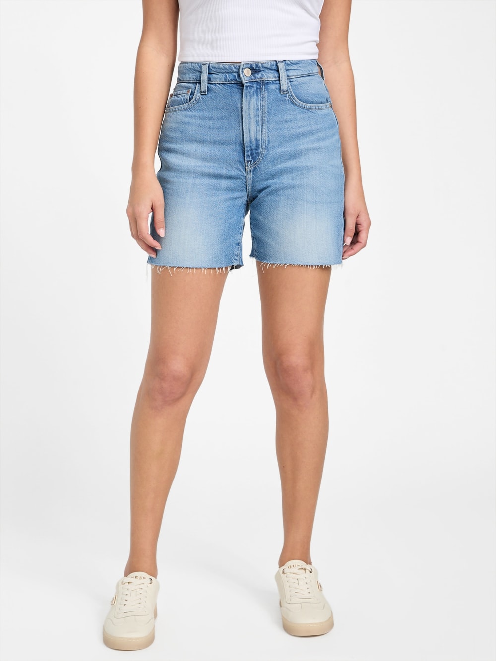 Eco 80s Pedal Denim Shorts