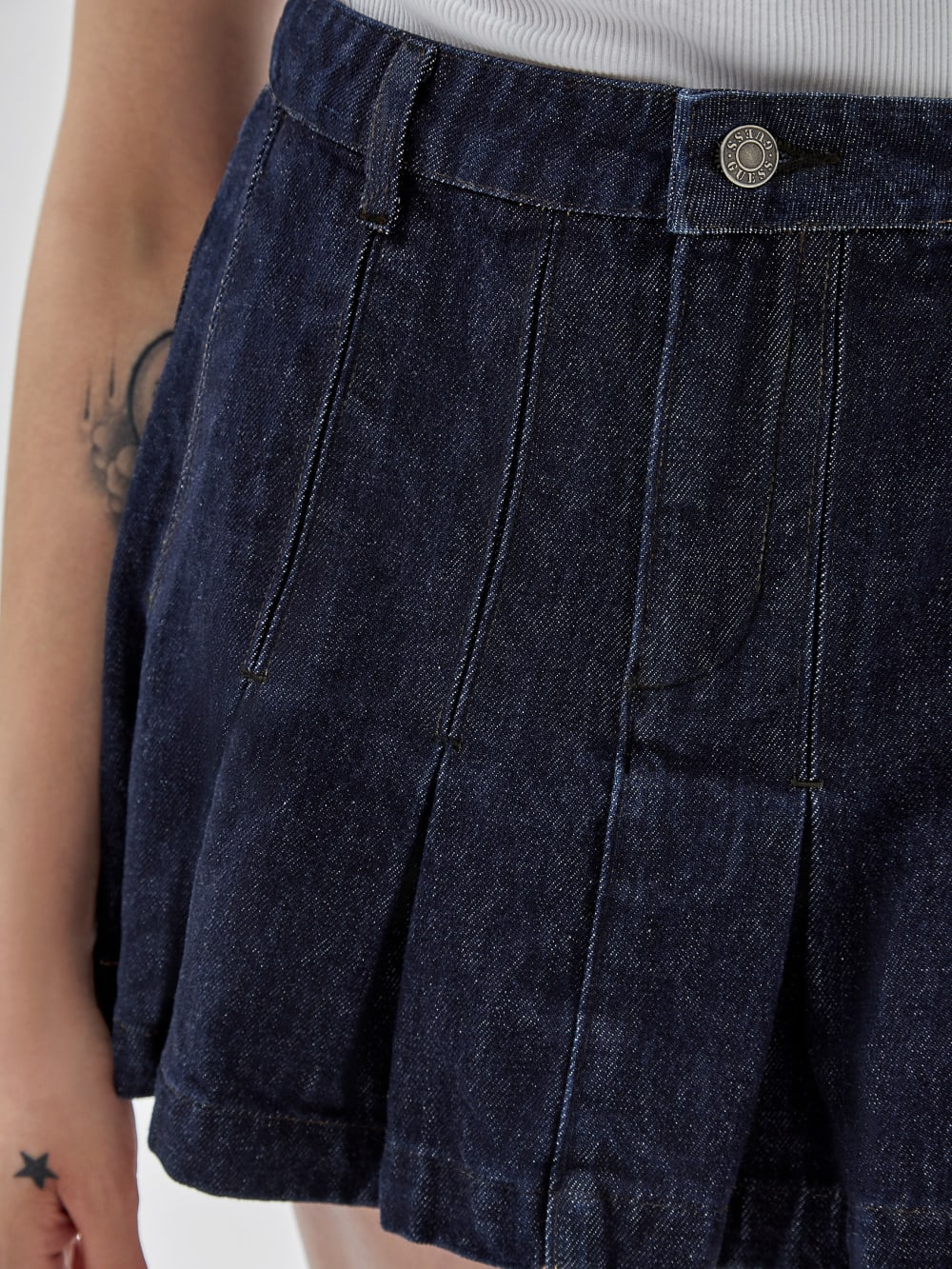 GUESS Originals Denim Tennis Skirt