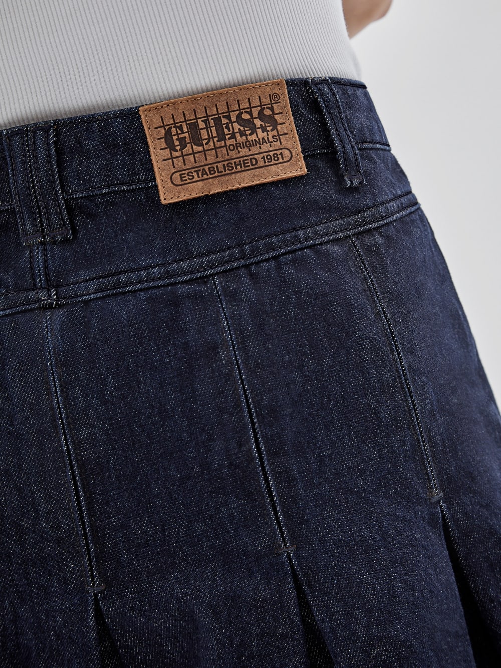 GUESS Originals Denim Tennis Skirt