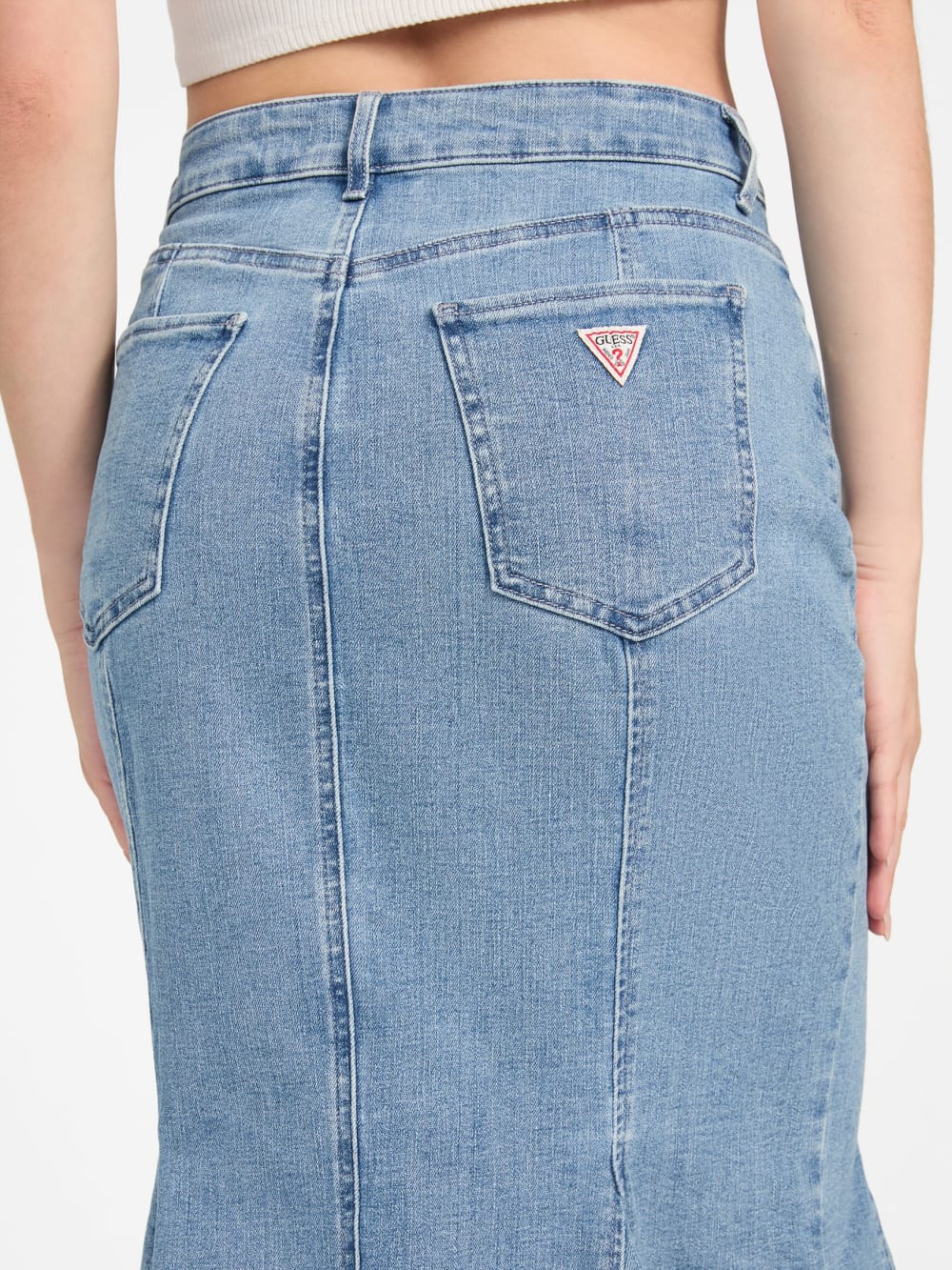 Lia Denim Midi Skirt
