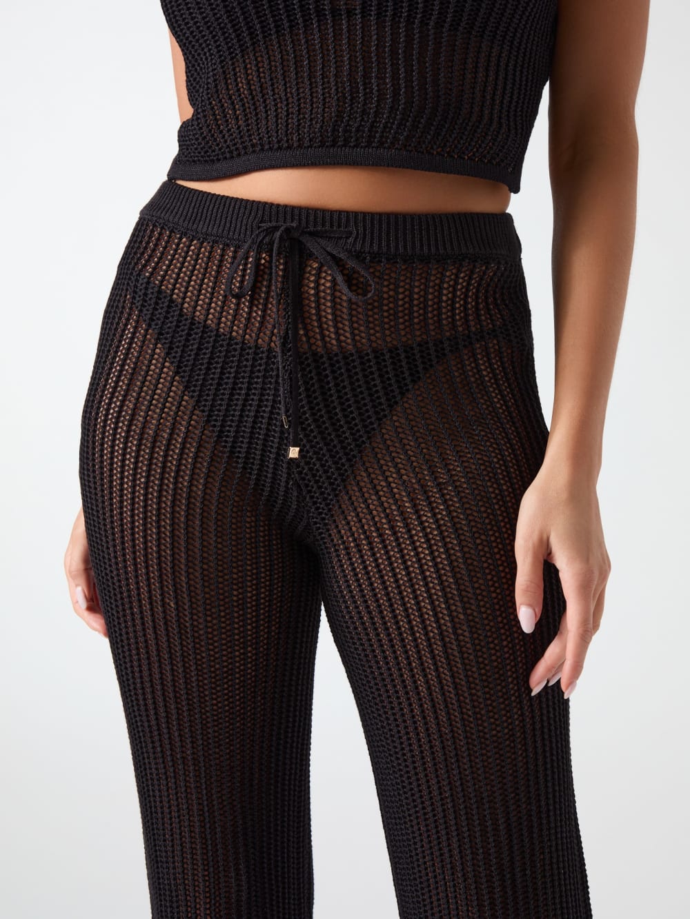 Crocheted pants