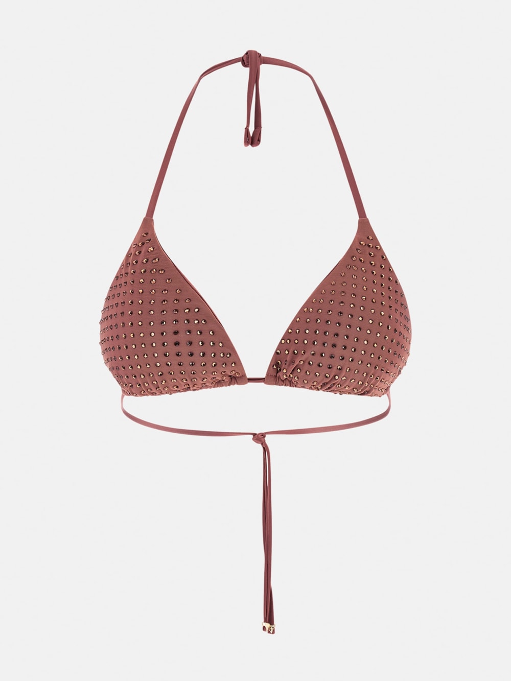 Rhinestone Triangle Bikini Top