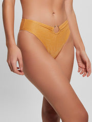 Eco High-Waist Brazilian Bikini Bottoms