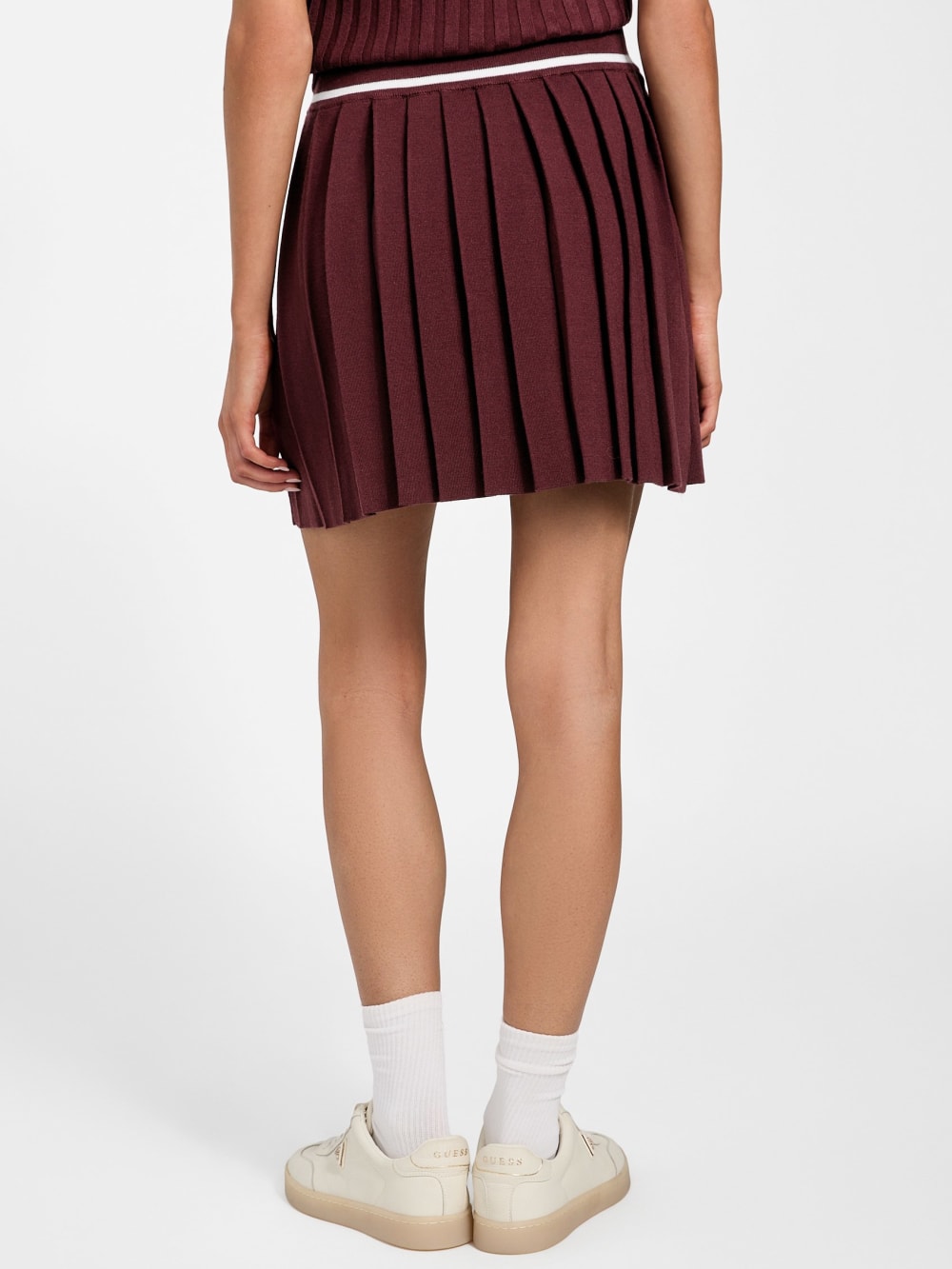 Sabina Pleated Sweater Skirt