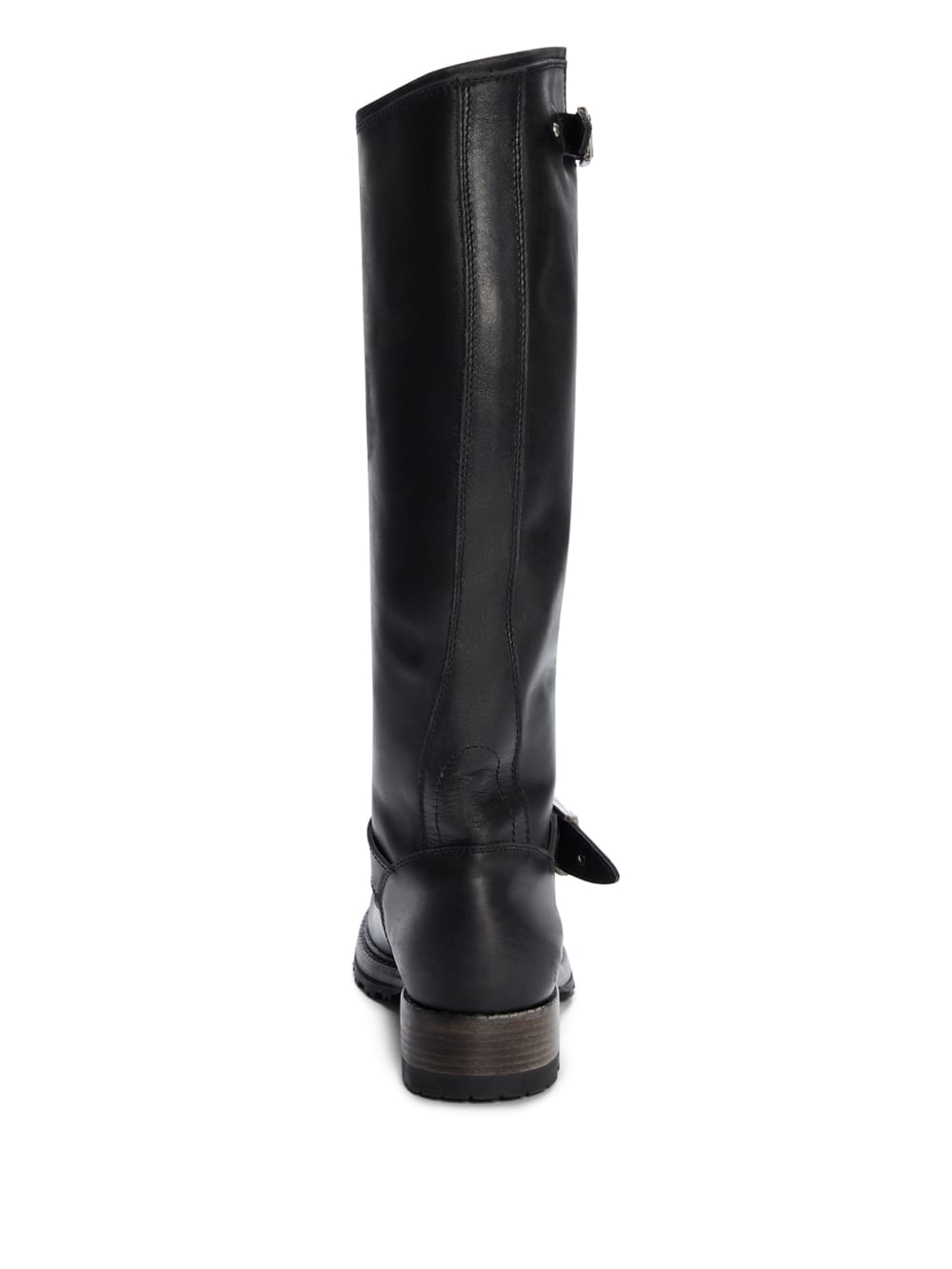 vintage leather biker boots