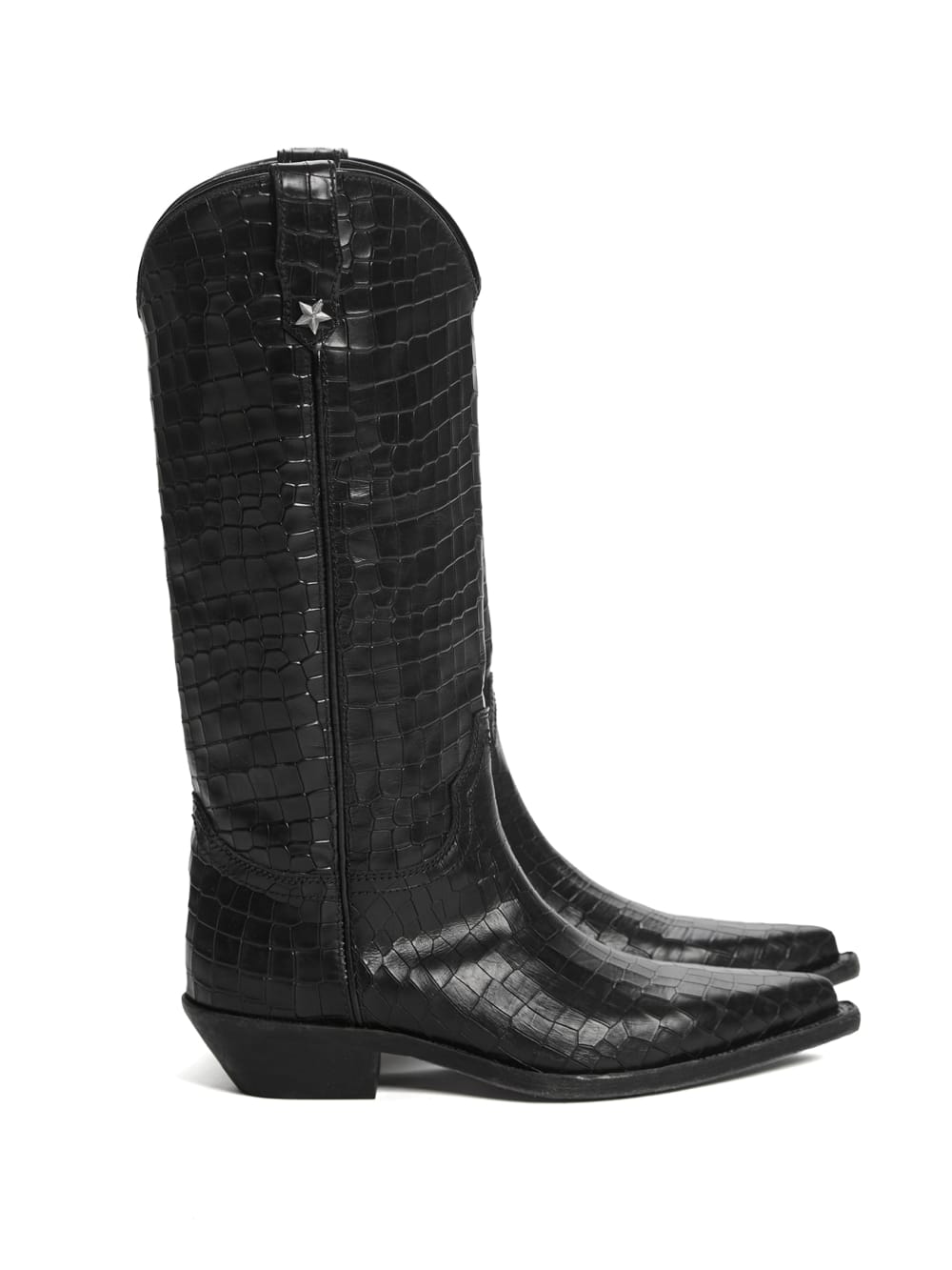 camperos leather cowboy boots