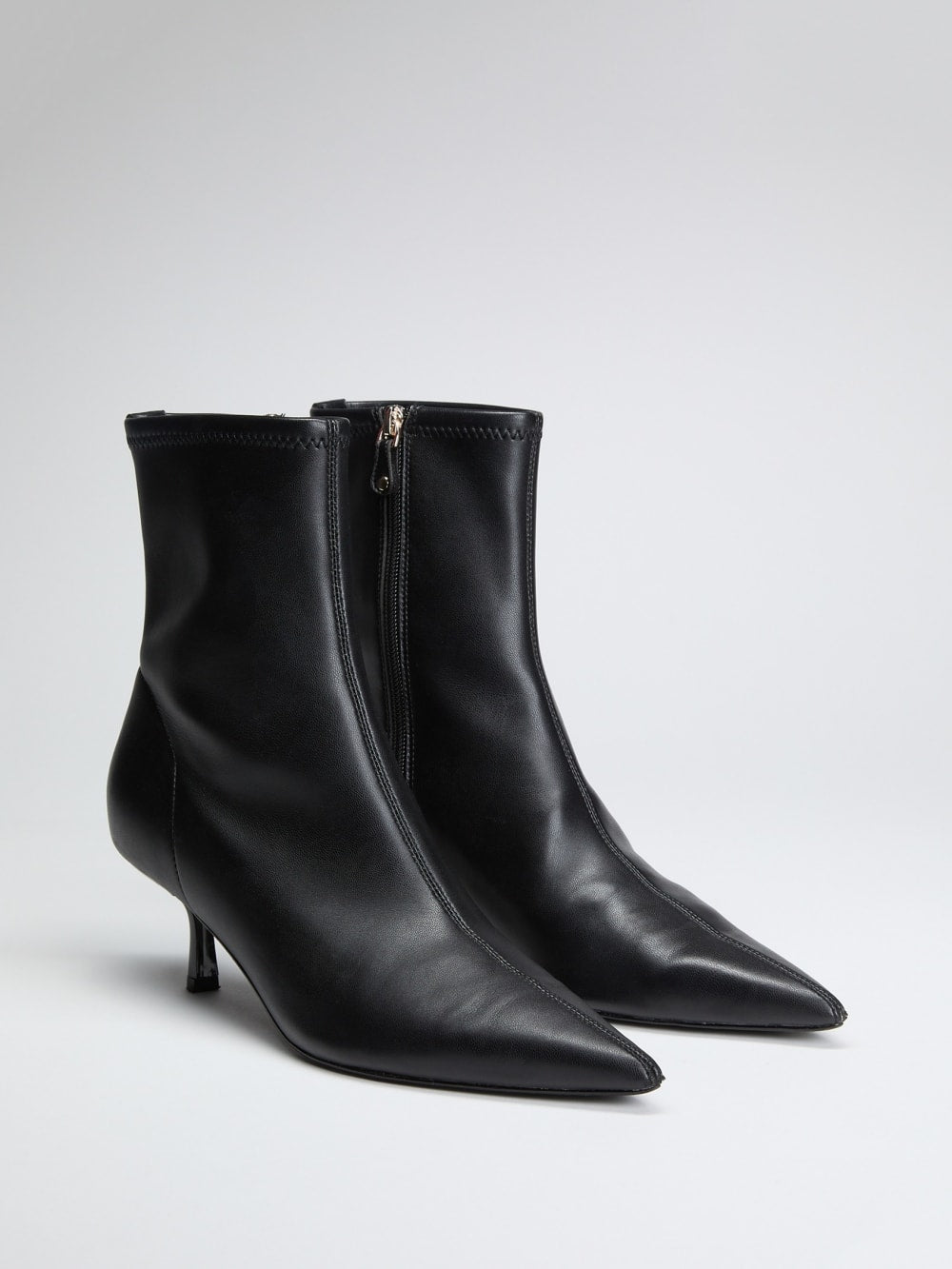 Yanka Faux-Leather Booties