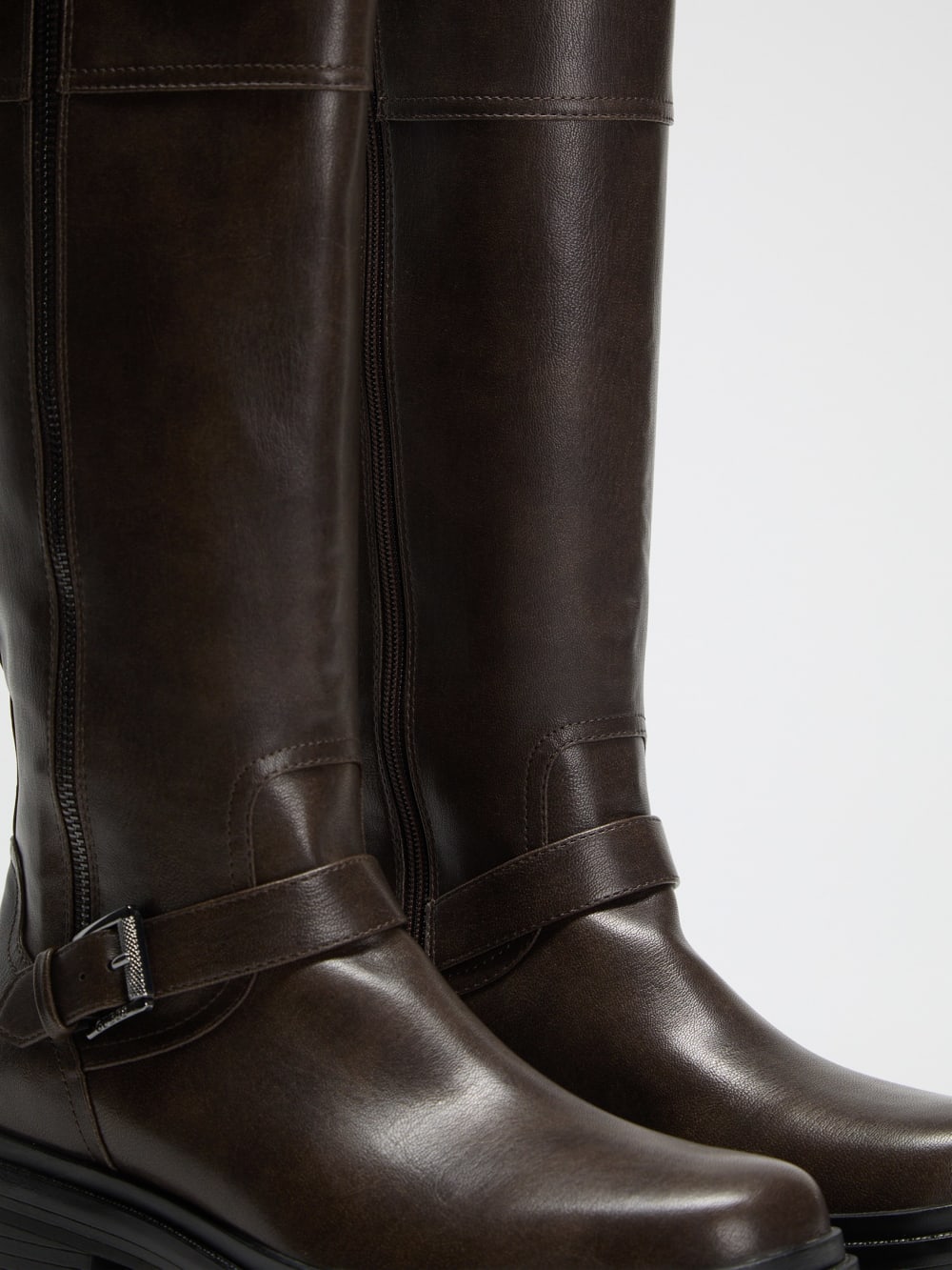 Lynnie Knee-High Lug Boots